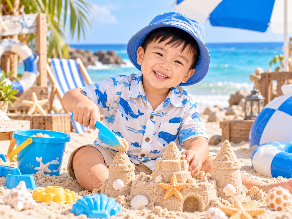Bé Quốc Thiên sinh nhật