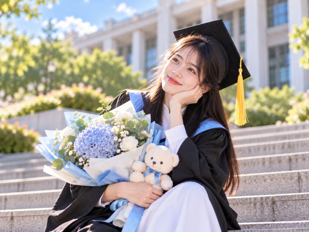 Hải Yến tốt nghiệp