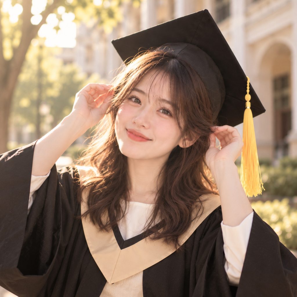 Quỳnh Hương tốt nghiệp