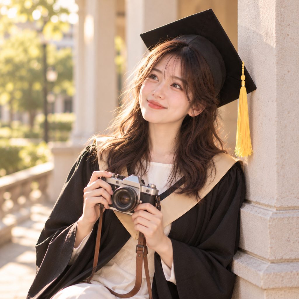 Quỳnh Hương tốt nghiệp